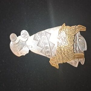VTG Navajo Sterling Signed By Artist